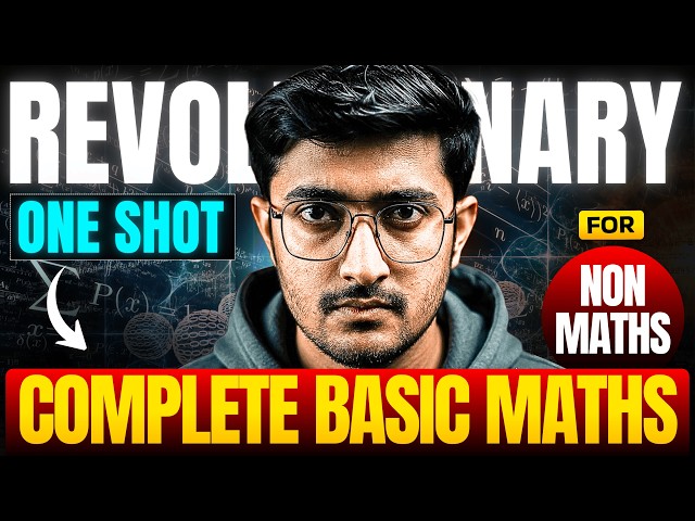 🔥 COMPLETE BASIC MATHS ONE SHOT | A REVOLUTION | अब MATHS का डर ख़त्म | SSC CGL,CHSL | Viren Sir #ssc