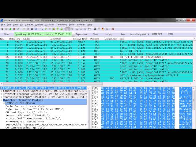 HTTP Application Troubleshooting using Wireshark