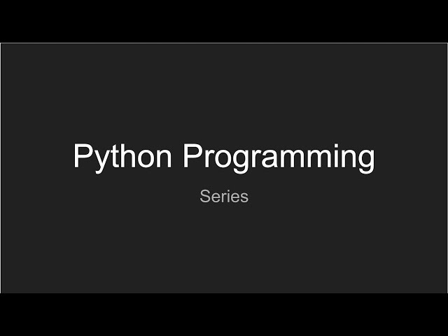 Python for Beginner - Course Instruction