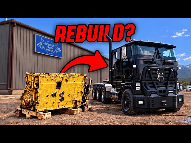 TOTAL REBUILD! Heavy D’s Cabover Engine Assembly. 