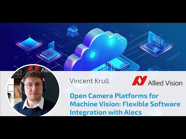 Open Camera Platforms for Machine Vision: Flexible Software Integration with Alecs (NoQnA)