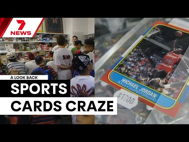 'Schoolyard stock market': When sports cards became a million dollar playground investment | 7NEWS