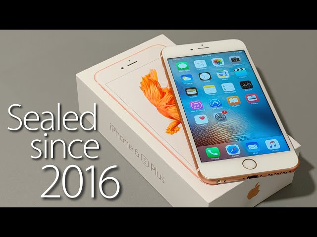 Unboxing a BRAND NEW iPhone 6s Plus 10 Years Later!