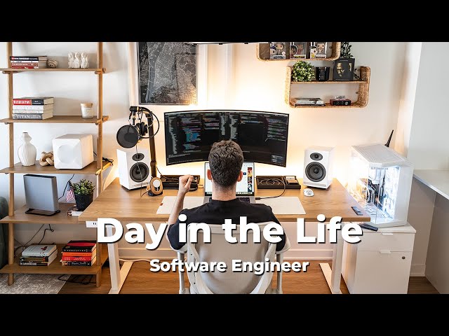 Realistic Day as a Software Engineer | Work From Home Routine & Productivity