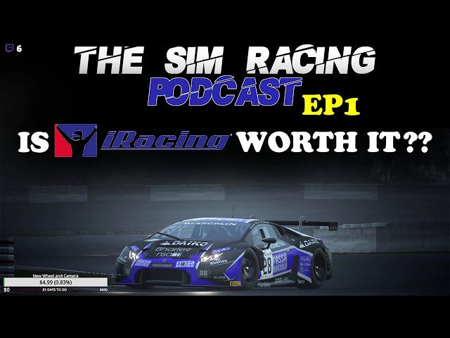 The Sim Racing Podcast Episode 1. Is Iracing worth it?