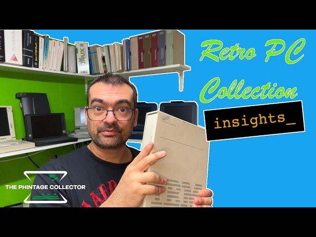 THE PHINTAGE COLLECTOR's retro PC collection at a glance