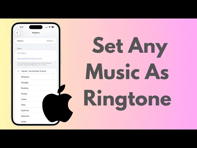 How To Set ANY Song As iPhone Ringtone
