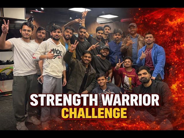 Strength Warrior Challenge || Fitness Challenge 💪
