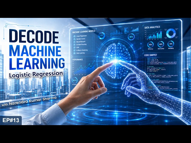 Logistic Regression | Decode Machine Learning [Ep 13] | Code Camp