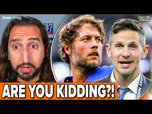 Nick Wright LOSES IT over Dan Orlovsky's Matt Stafford take | NFL