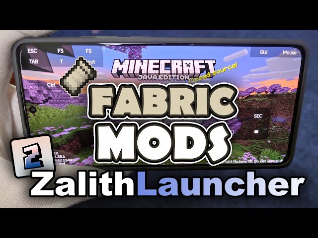 Fabric Mods On Android For Beginners Java Minecraft Using Zalith Launcher - How To Guide