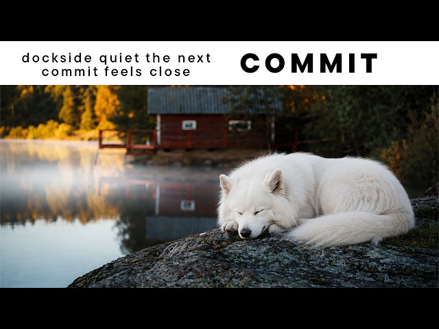 Calm Dockside Water for Coding Your Next Breakthrough