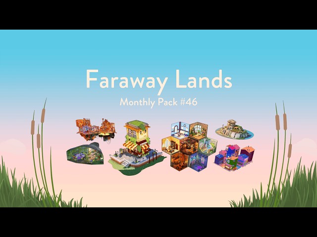 Puzzling Places: Monthly Pack #46 - Faraway Lands