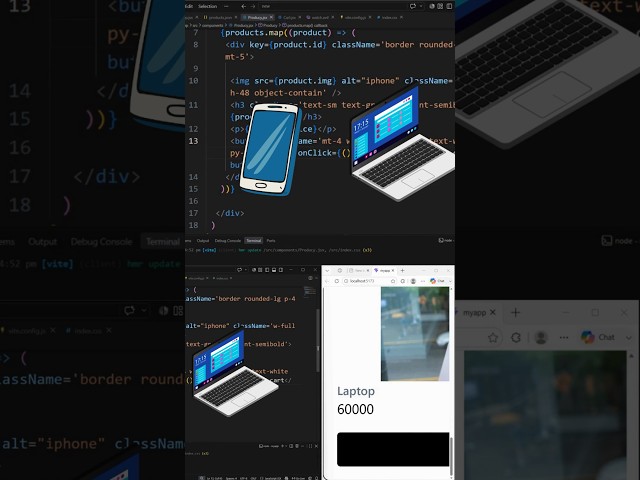 Props in React JS Part 2 #tutorial #coding #trending #tamil #shorts