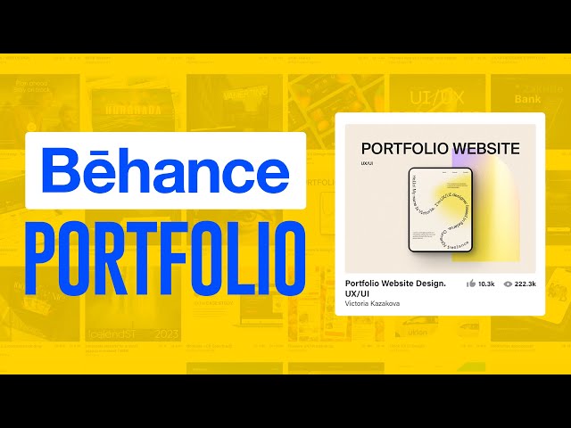 How To Create The Best Portfolio On Behance (2026) Tutorial for Beginners