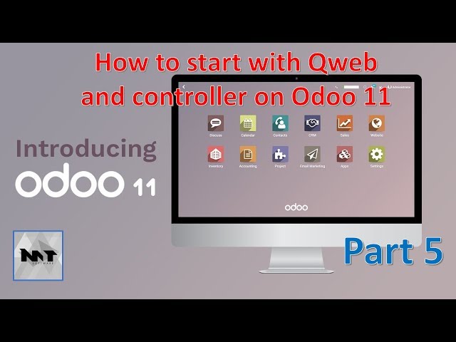 How to start with Qweb and Controller on Odoo 11