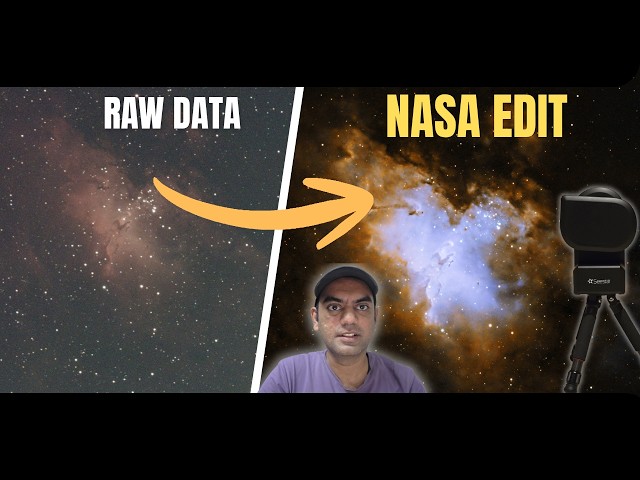 Edit the Eagle Nebula Like NASA (Full Workflow + Free Data) | Siril, RC Astro | Seestar S50