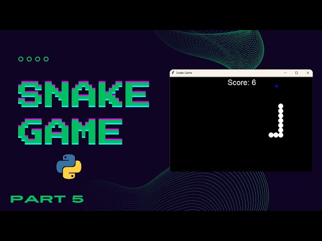 I Built the Classic Snake Game Using Python | Add Scoreboard Using Turtle