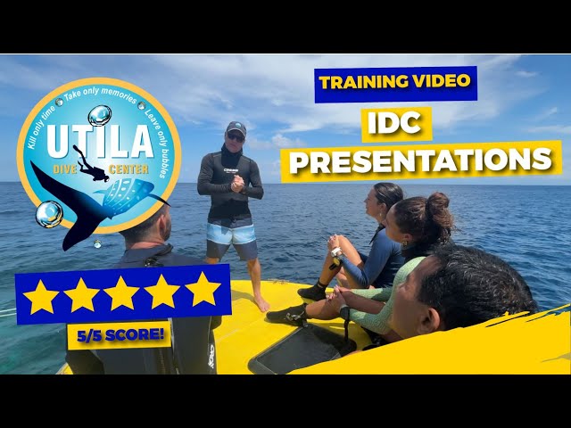 PADI Instructor Development Course - Get a Perfect Score on your IDC Presentations! - Training Video