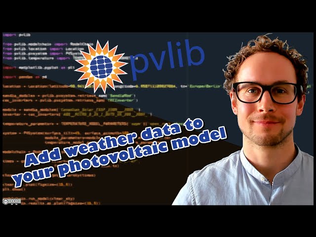pvlib python 04: ModelChain and clear sky model
