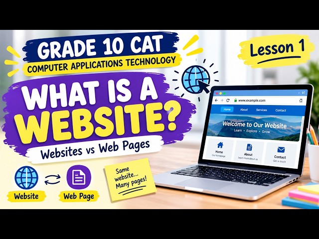What Is a Website? | Grade 10 CAT | Lesson 1