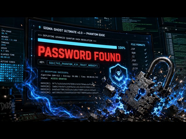 I Built the Most Powerful Password Cracker in 2026 (It Actually Works)