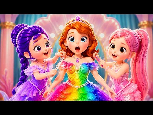 ¡Sofía la Primera conoce a la Princesa Rumi en el Baile de Princesas! 👑✨ Desafío de Transformació...