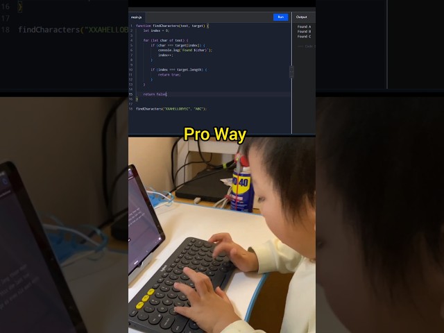 save your time✨|Find A,B,C using javascript (proway).#webdevelopment #shorts #javascript #funny