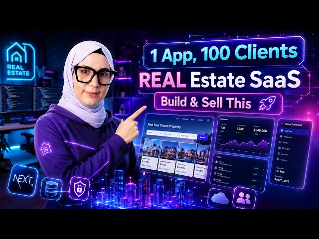 How To Sell SaaS Apps | Real Estate Platform | Vibe Coding Tutorial | Security and Logic