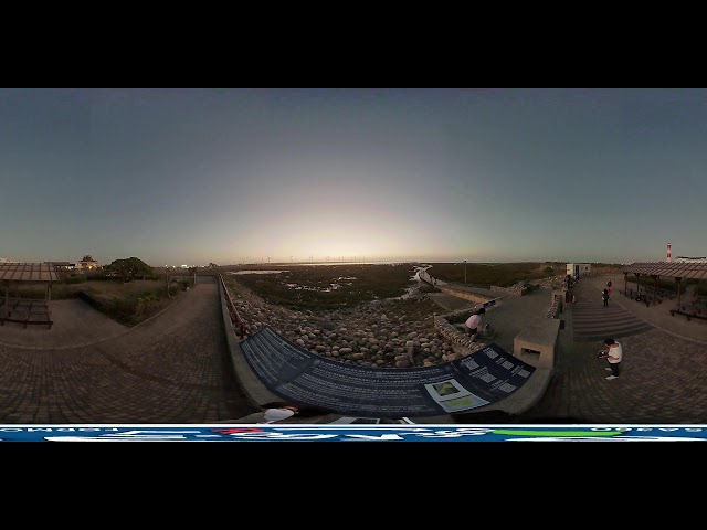 【Live】台中高美濕地 360 4K 全景即時影像 #360看見台灣  #Formosa360 #rogy360taiwan #360看見台中