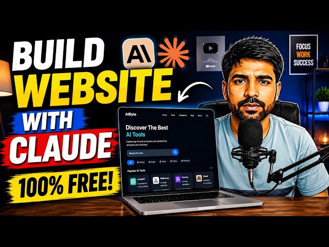 How to Build a Website with Claude AI (No Coding) | Step-by-Step Tutorial