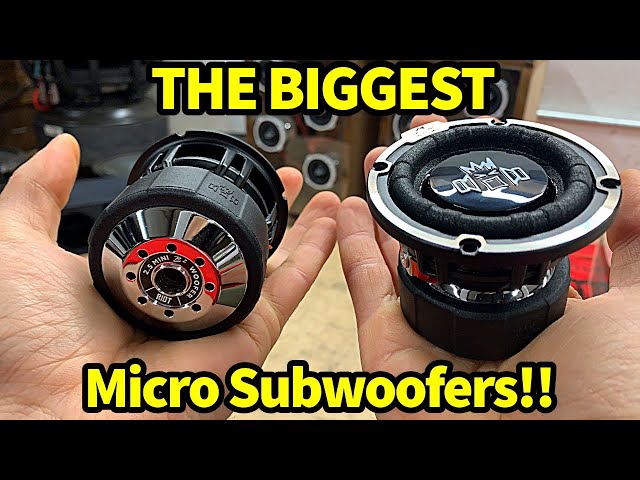 ALL NEW MICRO SUBWOOFER!! B2 Riot 2.5 Review