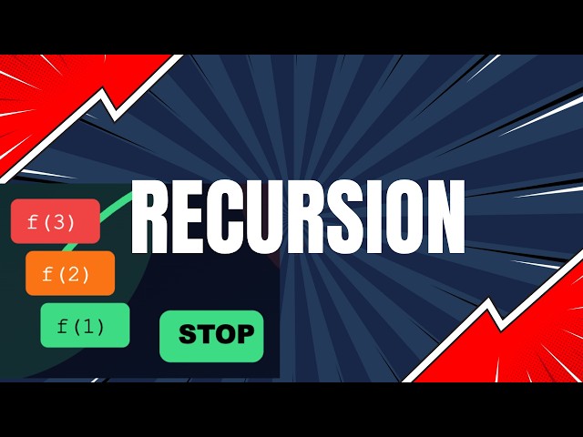 Recursion Explained with Python | Beginner Tutorial & GCSE Computer Science
