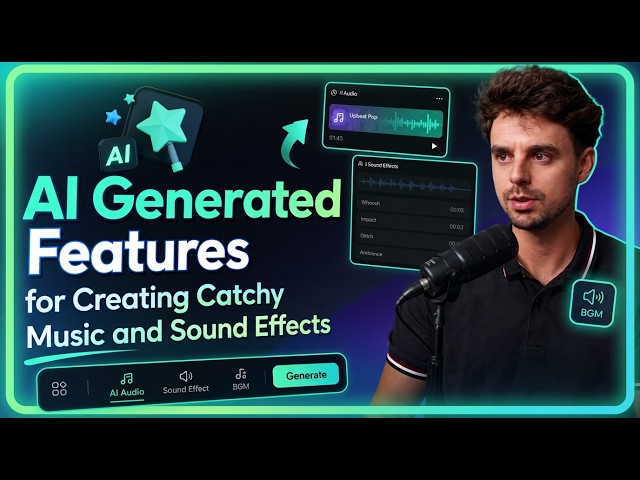 AI Generated Features for Creating Catchy Music and Sound Effects