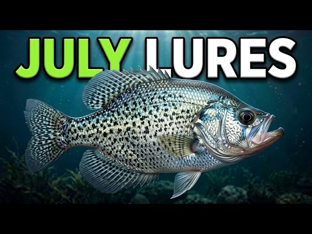 7 Crappie Baits For July (They Didn't Shut Down — They Moved)