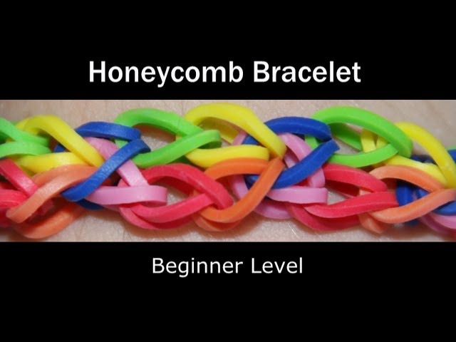 Rainbow Loom® Honeycomb Bracelet