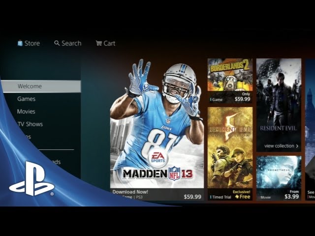 The New PlayStation Store -- Take a Look Inside