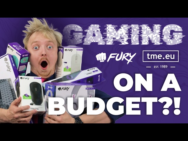 Equip Your Gaming Setup With Fury and tme.eu