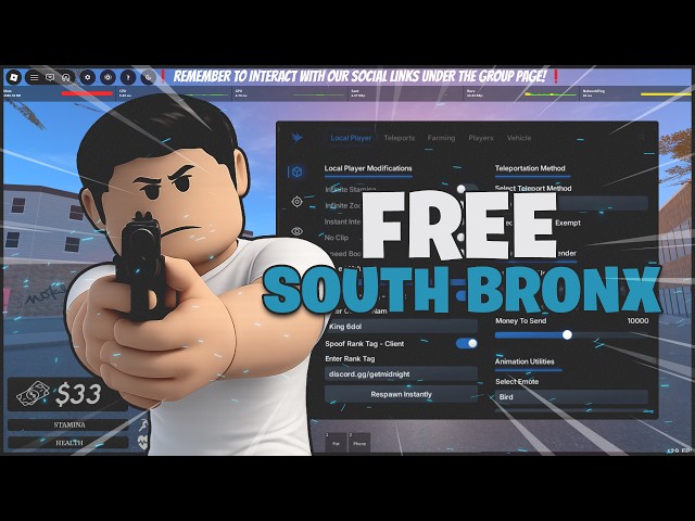 BEST SOUTH BRONX THE TRENCHES 2 SCRIPT | INFINTE MONEY DUPE