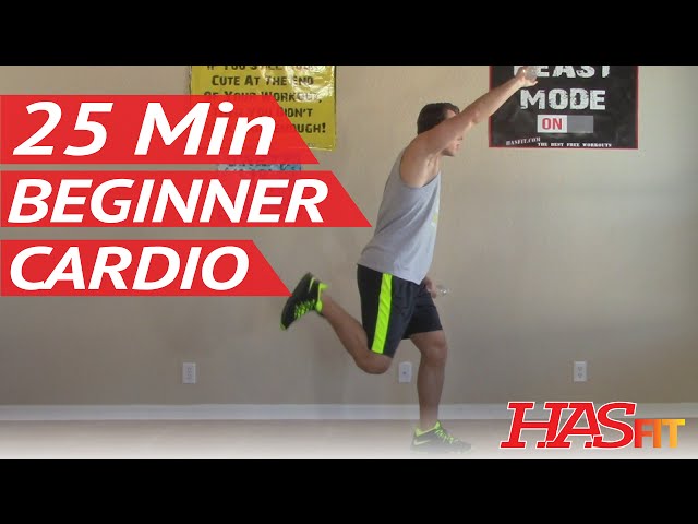 25 Min Beginner Cardio Workout at Home - Low Impact Cardio Exercises - Easy Aerobic Workouts