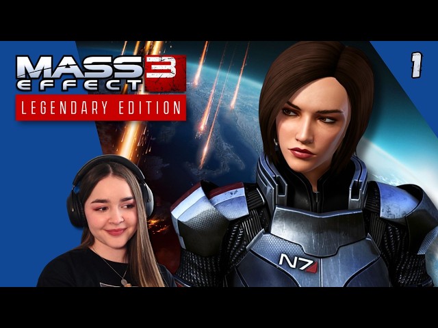 They attacked Earth!!! | Playing Mass Effect 3 for the first time! | Pt 1 | Blind Playthrough
