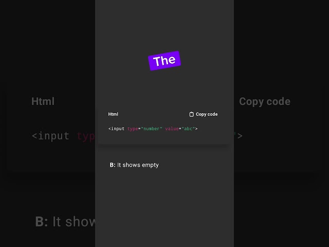 HTML Code What happens here? #html #coding #programming #shorts  #shortvideo