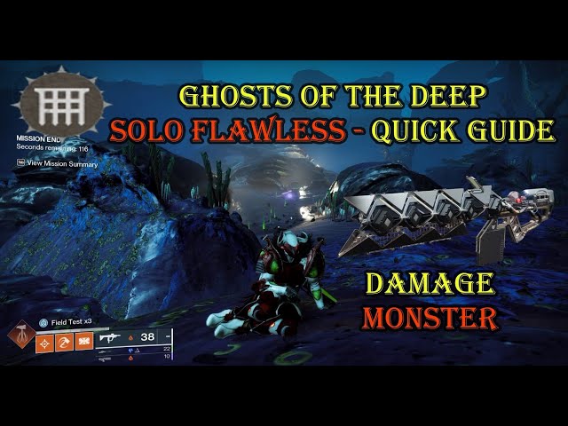 Ghosts of the Deep - Solo Flawless Quick Guide (Destiny 2)