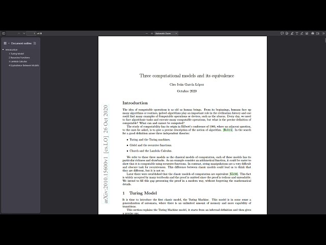 Computational Models, General Recursive Functions [Introduction to Computability 1]