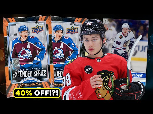 NOW ON CLEARANCE?!? - 2023-24 Upper Deck Extended Series Hockey Hobby Box Break x2