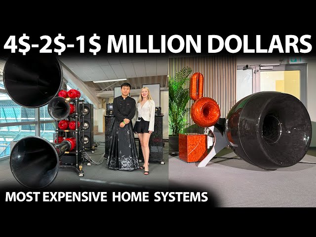 MOST EXPENSIVE Hi-End Audiophile Home Stereo Systems in the WORLD