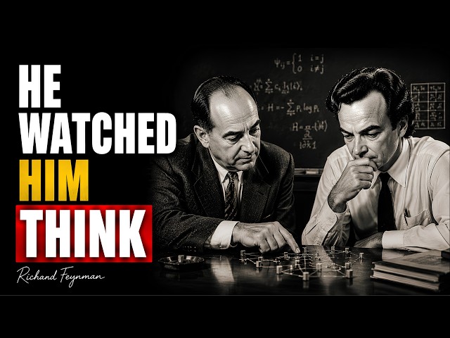 Richard Feynman Watched VON NEUMANN Think — And Changed How He Worked Forever