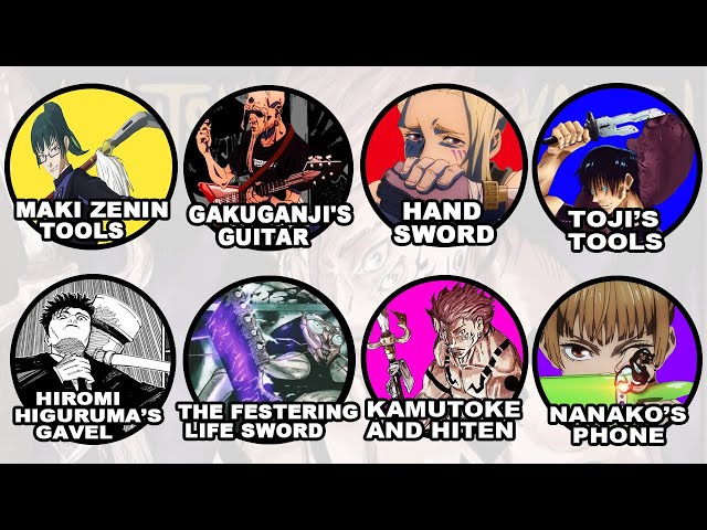 Every Cursed Tools in Jujutsu Kaisen Explained In 15 Minutes