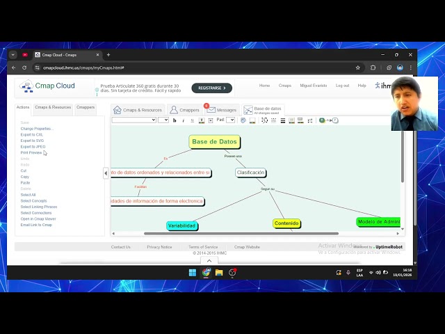 Mapas Conceptuales en Línea con Cmap Cloud: Guía Básica desde Cero | Miguel Abad