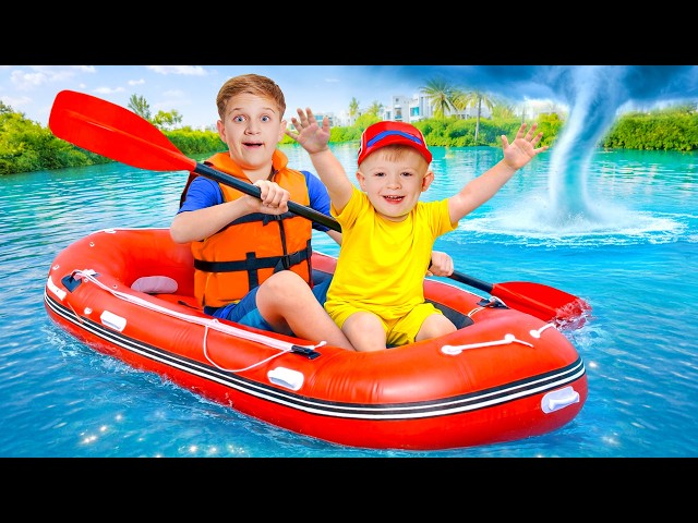 STAY SAFE! 🏠🌪️ Natural Disaster Rules with Adam and Mom